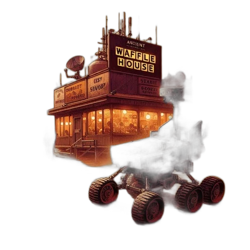 car, concept art, 3d render, pixel art transparent PNG cut-out