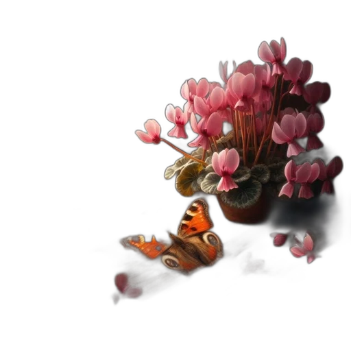 flower, animal, creature, crown transparent PNG cut-out
