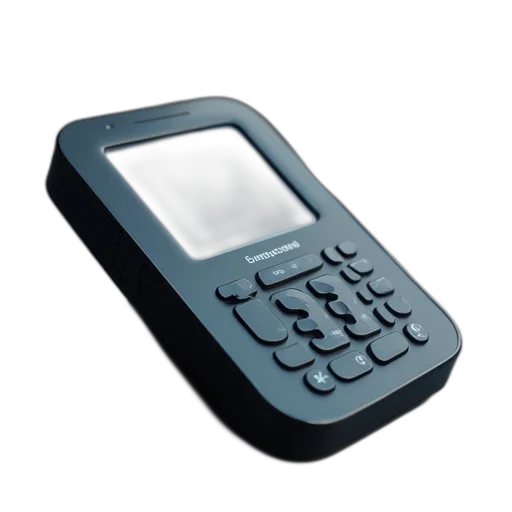 image, office, phone, small transparent PNG cut-out