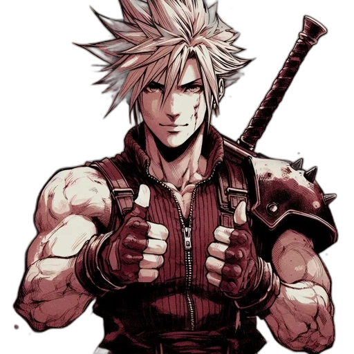 weapon, sword, staff, comic book art transparent PNG cut-out