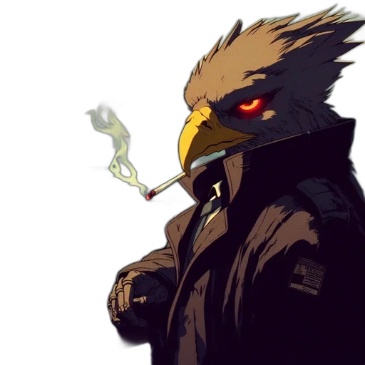 mask, staff, jacket, animal transparent PNG cut-out