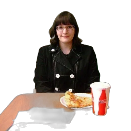 food, jacket, face, robot transparent PNG cut-out