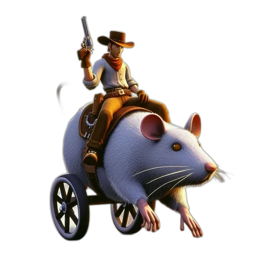 hat, animal, weapon, staff transparent PNG cut-out