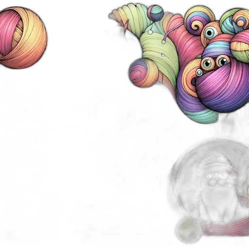 flower, umbrella, concept art, 3d render transparent PNG cut-out