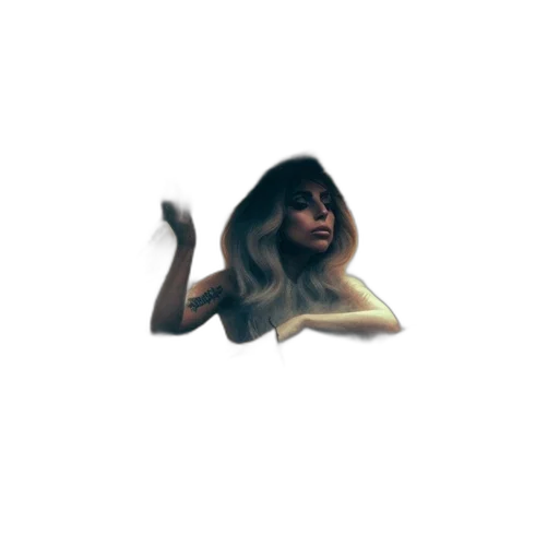 hair, face, creature, staff transparent PNG cut-out