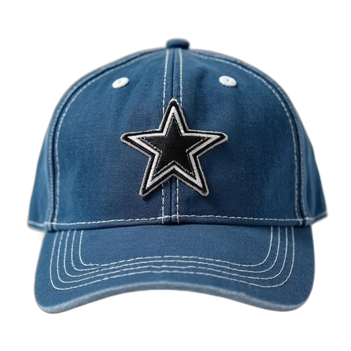 hat, denim, has, white transparent PNG cut-out