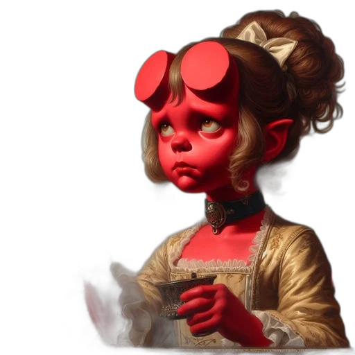mask, face, concept art, oil painting transparent PNG cut-out