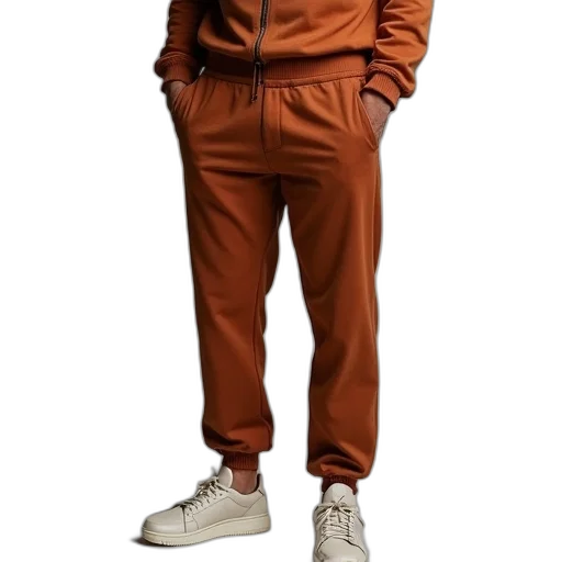 jacket, staff, shoes, 3d render transparent PNG cut-out