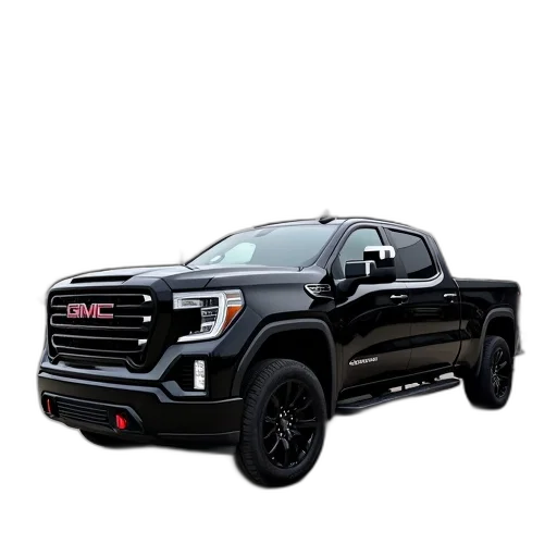 car, black, 2019, gmc transparent PNG cut-out