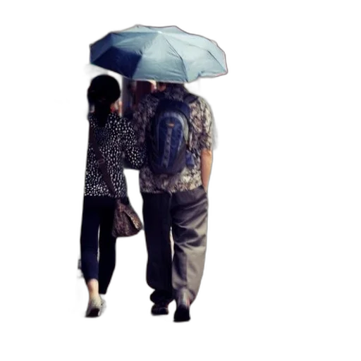 umbrella, jacket, hat, dress transparent PNG cut-out