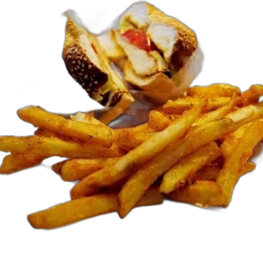 food, crown, photorealistic, 3d render transparent PNG cut-out