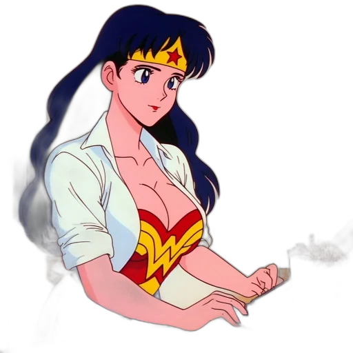 dress, jewelry, weapon, anime transparent PNG cut-out