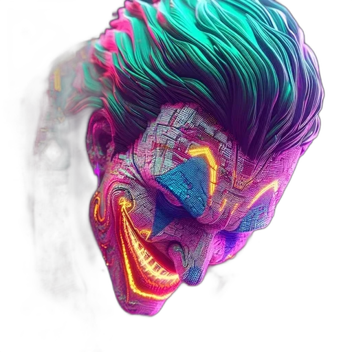 mask, face, creature, hair transparent PNG cut-out