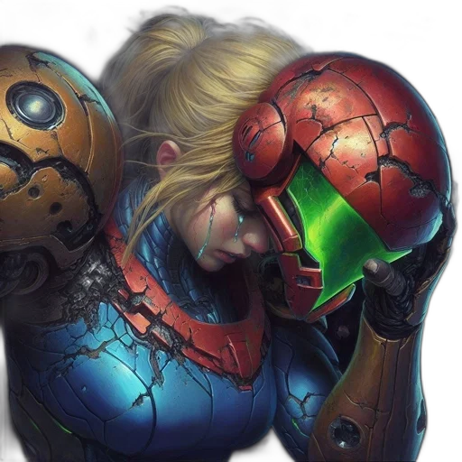 mask, face, comic book art, concept art transparent PNG cut-out
