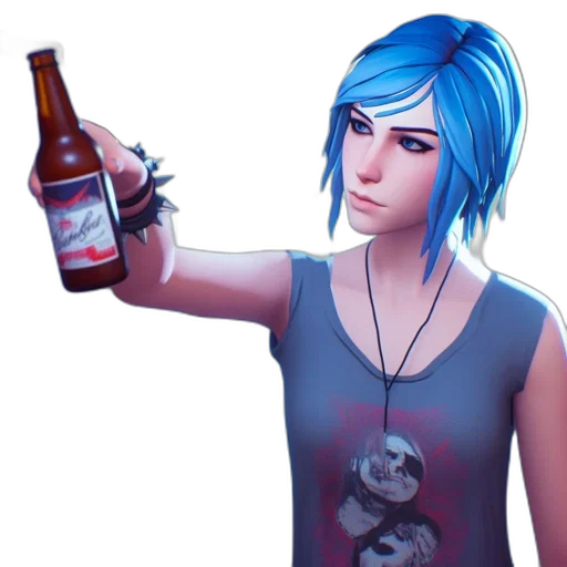 bottle, jacket, weapon, concept art transparent PNG cut-out