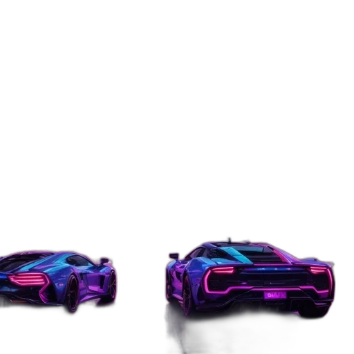 car, weapon, concept art, 3d render transparent PNG cut-out