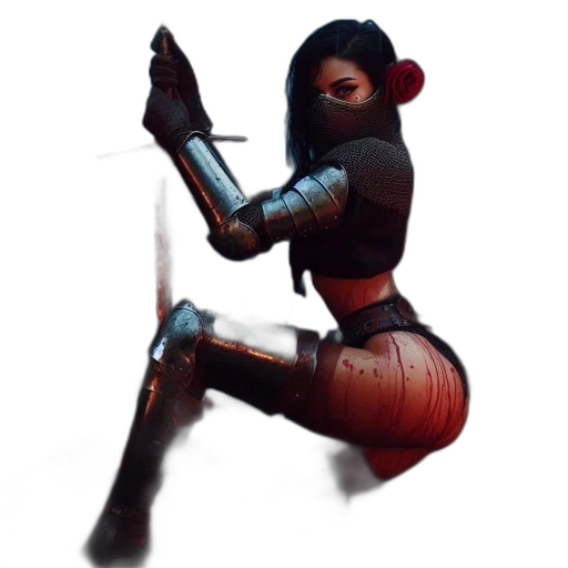 staff, weapon, robot, mask transparent PNG cut-out