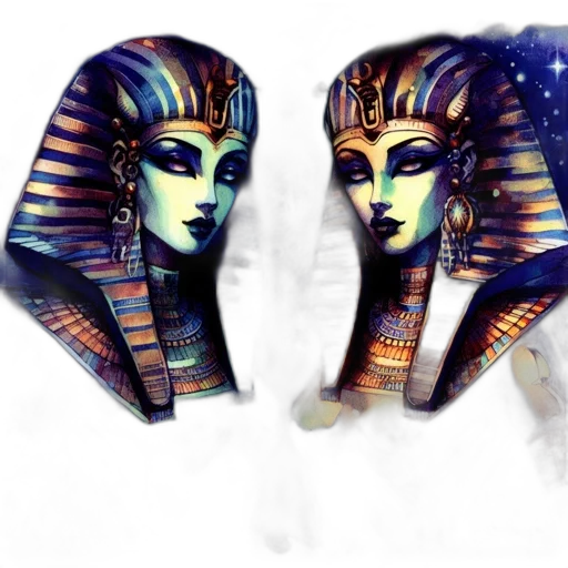 mask, jewelry, crown, fantasy art transparent PNG cut-out