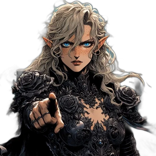 fantasy art, comic book art, concept art, pixel art transparent PNG cut-out