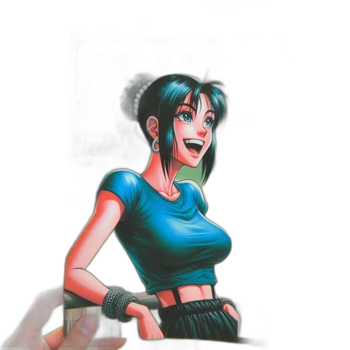 robot, dress, staff, jewelry transparent PNG cut-out