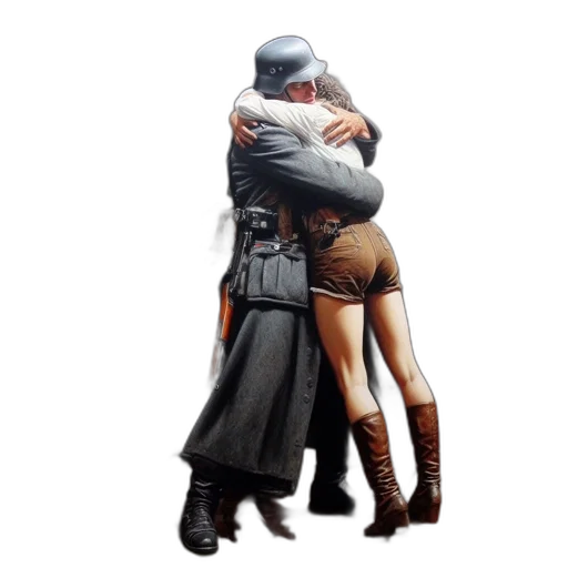 jacket, concept art, pixel art, comic book art transparent PNG cut-out