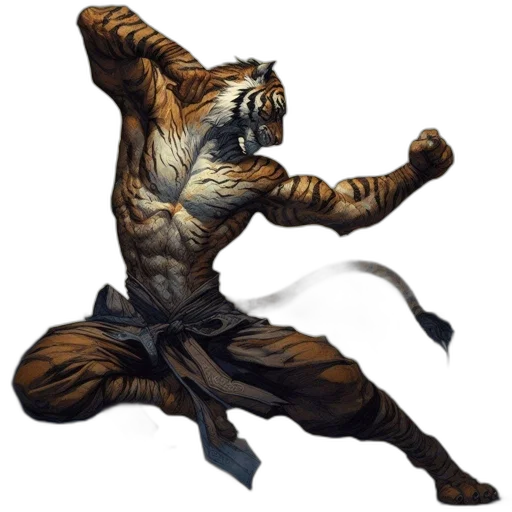 creature, animal, dragon, staff transparent PNG cut-out