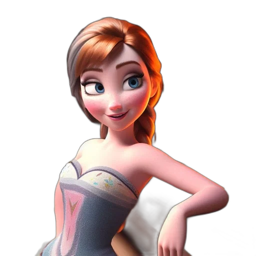 dress, staff, crown, face transparent PNG cut-out