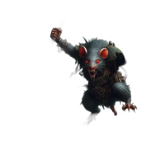 creature, animal, staff, dragon transparent PNG cut-out