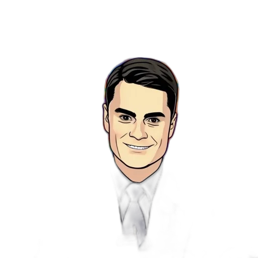 face, staff, cartoon, pixel art transparent PNG cut-out