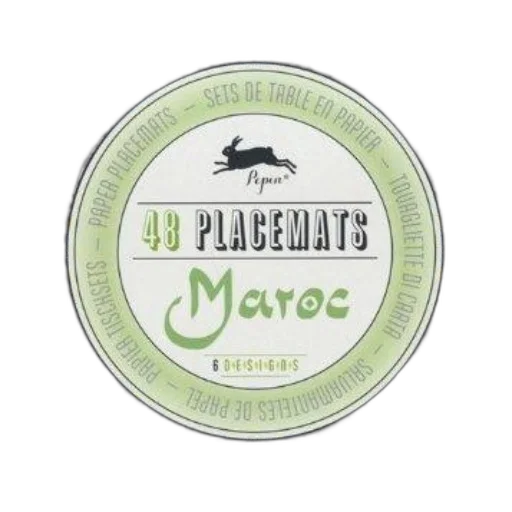 package, placemats, moroccan, design transparent PNG cut-out