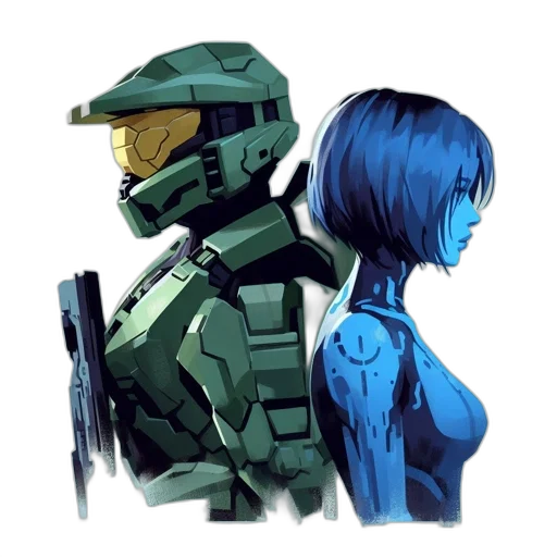 robot, weapon, concept art, cyberpunk transparent PNG cut-out