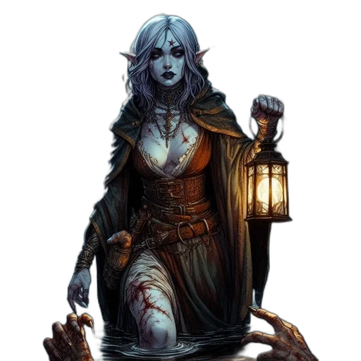 staff, fantasy art, concept art, comic book art transparent PNG cut-out