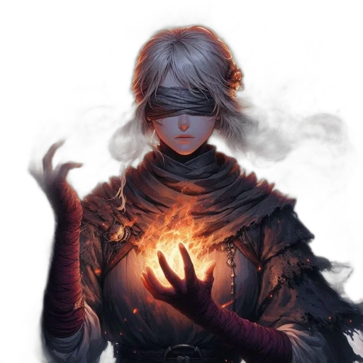 mask, face, staff, sword transparent PNG cut-out
