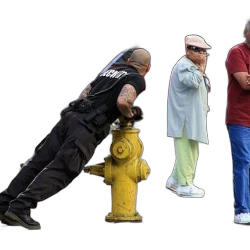 3d render, concept art, security, guard transparent PNG cut-out