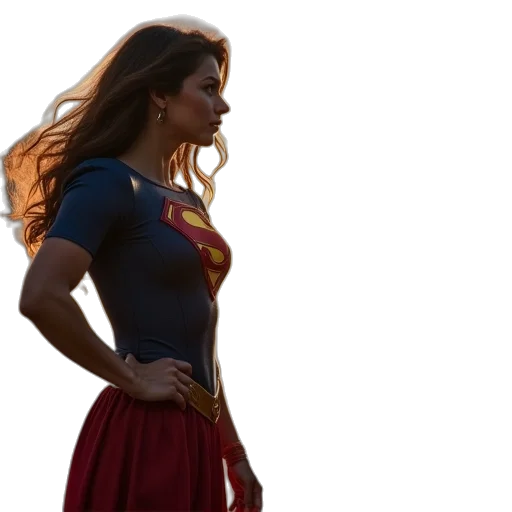 dress, comic book art, concept art, two transparent PNG cut-out
