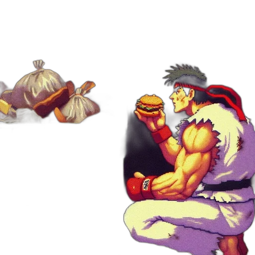 food, pixel art, concept art, fantasy art transparent PNG cut-out