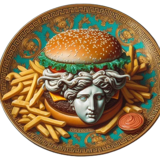 food, crown, jewelry, photorealistic transparent PNG cut-out