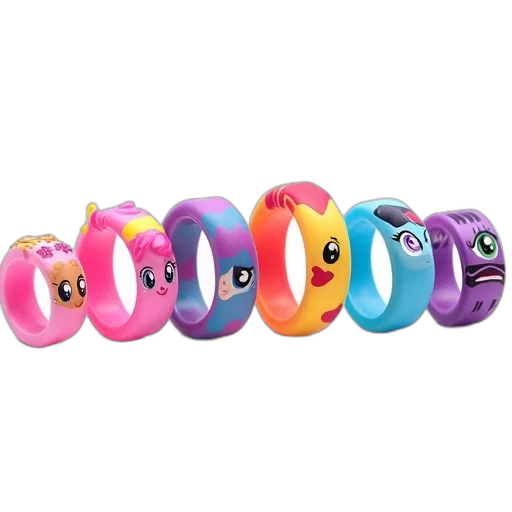 jewelry, 3d render, neon, colorful transparent PNG cut-out