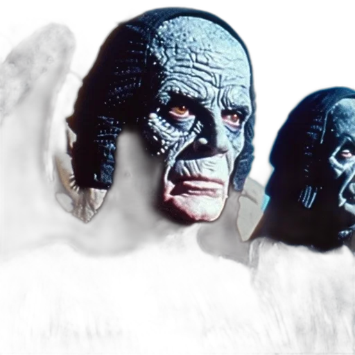 mask, creature, face, robot transparent PNG cut-out