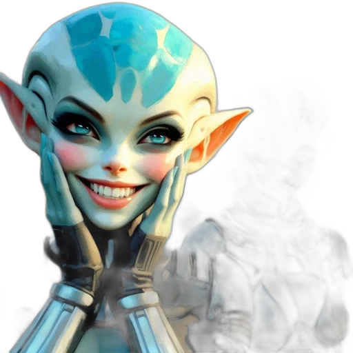 face, staff, mask, robot transparent PNG cut-out
