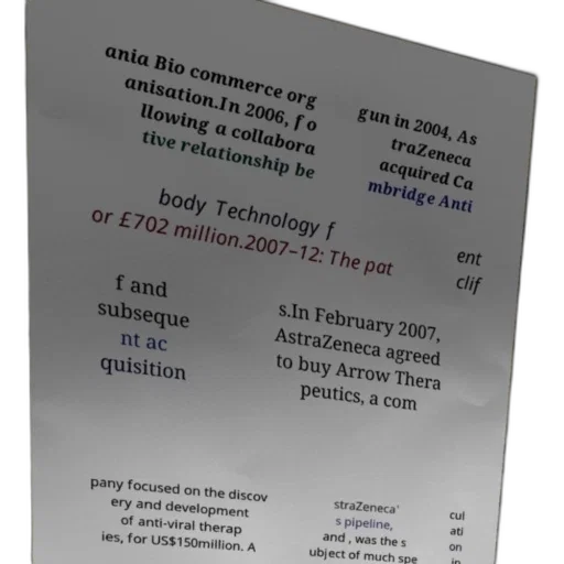 astrazeneca, acquired, arrow, therapeutics transparent PNG cut-out