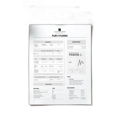 sample, trading, plan, used transparent PNG cut-out