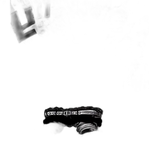 shoes, mask, weapon, crown transparent PNG cut-out