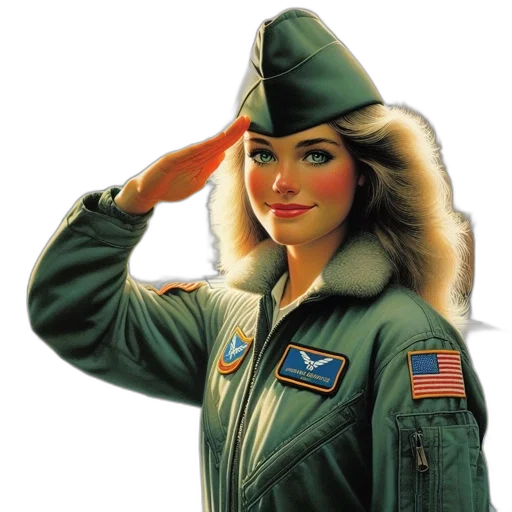 jacket, hat, face, staff transparent PNG cut-out