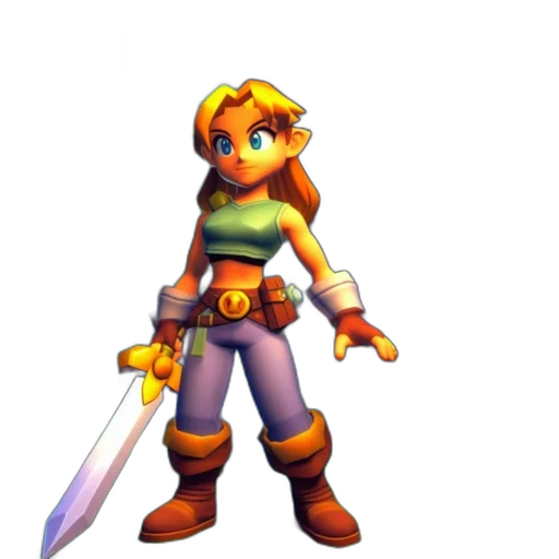sword, staff, weapon, 3d render transparent PNG cut-out