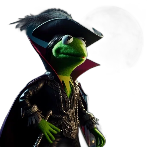 hat, dragon, staff, jacket transparent PNG cut-out