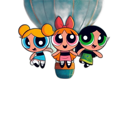 umbrella, concept art, cartoon, comic book art transparent PNG cut-out