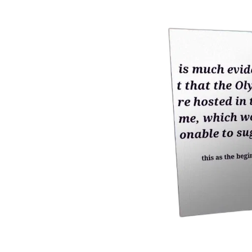much, evidence, olympics, hosted transparent PNG cut-out