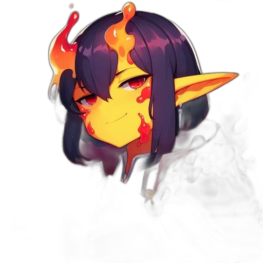 mask, dragon, face, staff transparent PNG cut-out