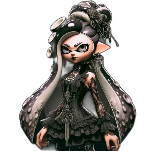 dress, weapon, staff, animal transparent PNG cut-out